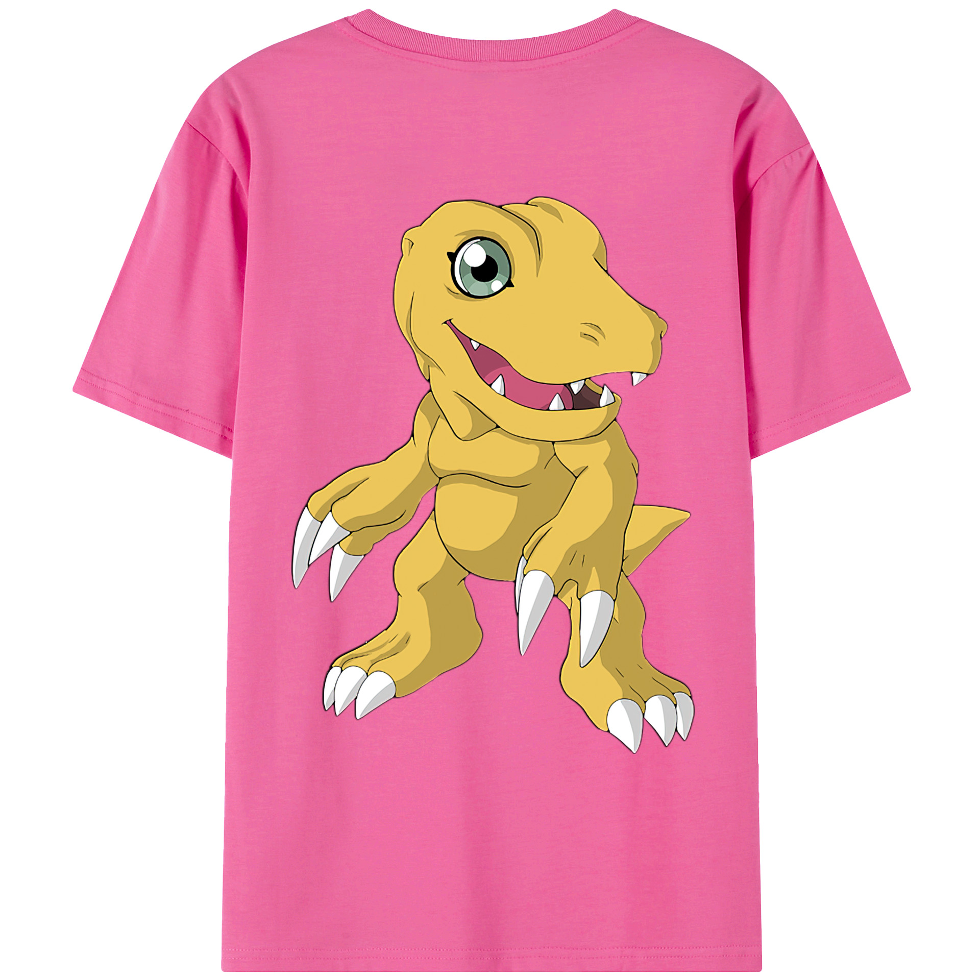 （画像用） Digimon デジタルモンスター/デジモン レディース半袖Tシャツ(バックプリント)